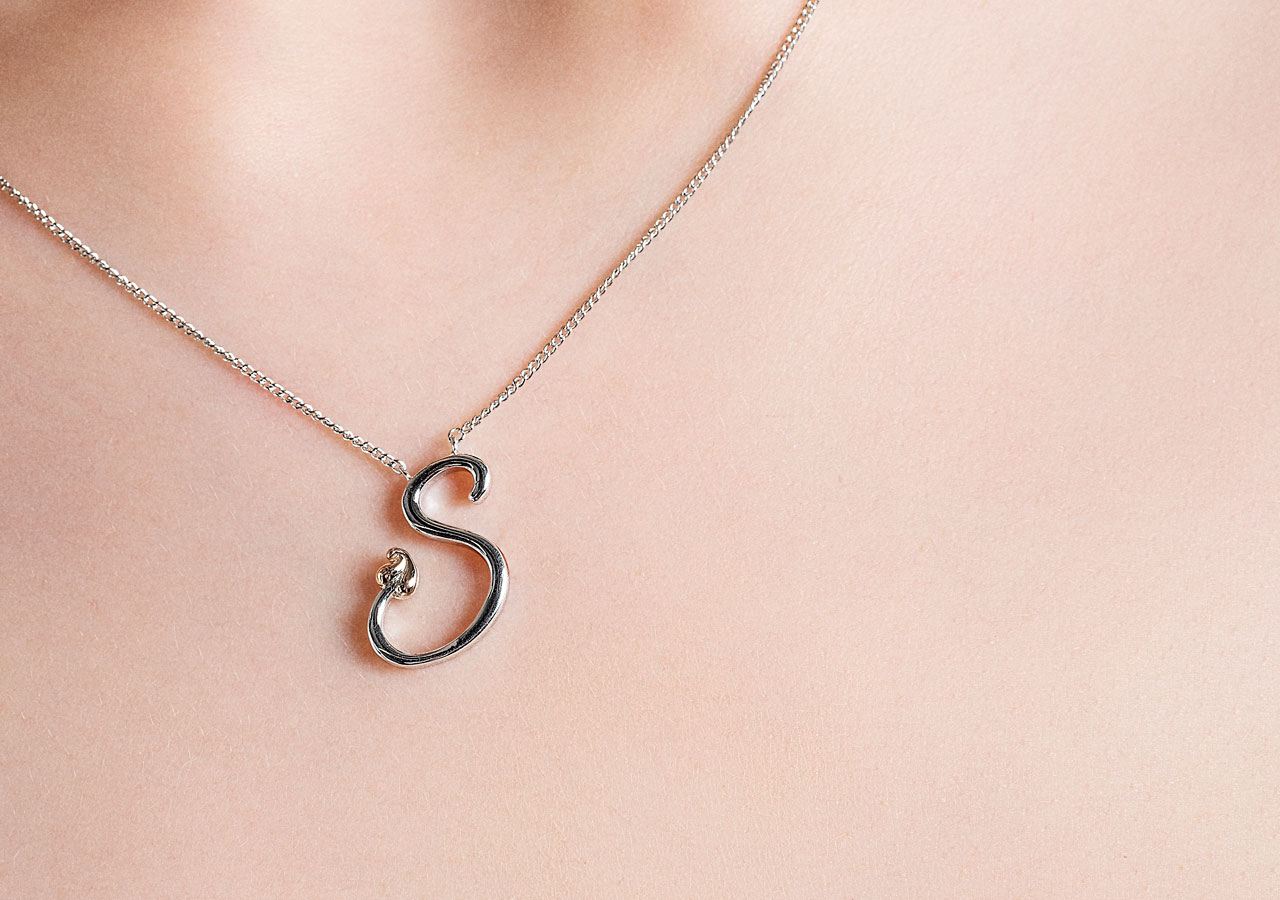 clogau initial necklace