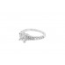 Pre-owned 18ct White Gold 1.07ct Diamond Solitaire Ring 