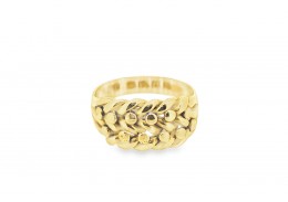 Pre-owned 18ct Yellow Gold Keeper Ring 