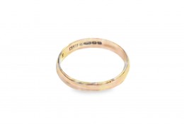 Pre-owned 9ct Rose Gold Plain Wedding Ring