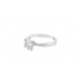 Pre-owned 18ct White Gold 0.80ct Diamond Solitaire Ring