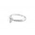 Pre-owned 18ct White Gold 0.25ct Diamond Fancy Ring 