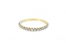 Pre-owned 9ct Yellow Gold 0.50ct Diamond Eternity Ring 