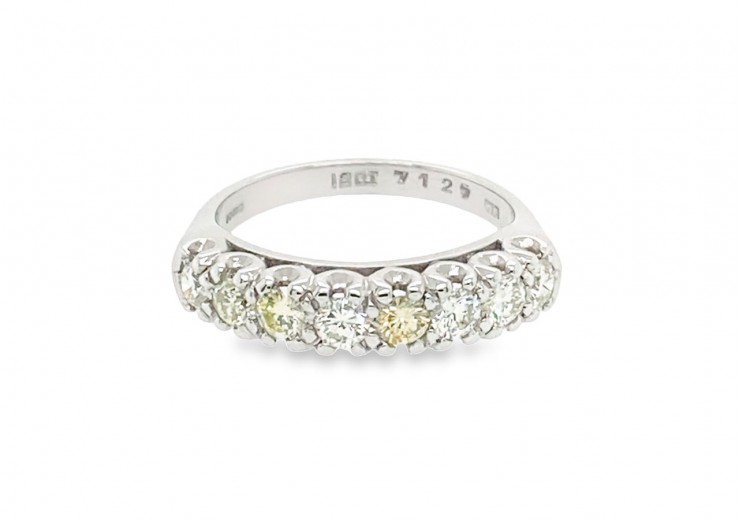 Pre-owned 18ct White Gold Diamond Eternity Ring