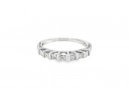 Pre-owned 18ct White Gold Diamond Eternity Ring 