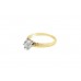 Pre-owned 9ct Yellow Gold Diamond Solitaire Ring