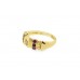 Pre-owned 18ct Gold Ruby & Diamond Ring 