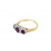 Pre-owned 18ct Yellow Gold Ruby & Diamond Ring