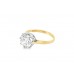 Pre-owned 9ct Yellow Gold Cubic Zirconia Solitaire Ring