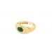 Pre-owned 18ct Yellow Gold Antique Agate Ring