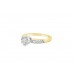 Pre-owned 18ct Yellow Gold 0.60ct Diamond Solitaire Ring 