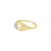 Pre-owned 9ct Yellow Gold Diamond Single Stone Ring 