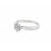 Pre-owned 9ct White Gold 0.10ct Diamond Cluster Ring 