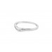 Pre-owned Platinum Diamond Wishbone Ring