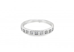 Pre-owned 18ct White Gold 0.20ct Diamond Ring