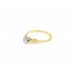 Pre-owned 18ct Yellow Gold 0.20ct Diamond Solitaire Ring