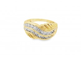 Pre-owned 14ct Yellow Gold 0.50ct Diamond Ring 