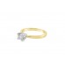 Pre-owned 18ct Yellow Gold 0.33ct Diamond Solitaire Ring 