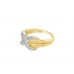 Pre-owned 9ct Yellow Gold Diamond Ring