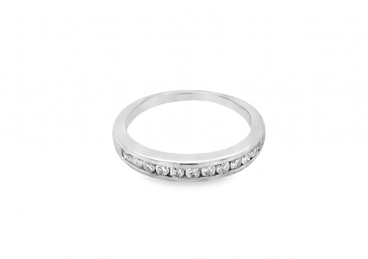 Pre-owned Platinum Diamond Eternity Ring