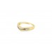 Pre-owned 9ct Yellow Gold 0.25ct Diamond Wishbone Ring 