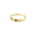 Pre-owned 9ct Yellow Gold Brown Diamond Band