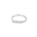 Pre-owned 9ct White Gold Wishbone Ring