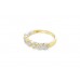 Pre-owned 9ct Yellow Gold Illusion Set Diamond Heart Ring