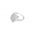 Pre-owned 9ct White Gold & Diamond Dress Ring