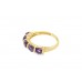 Pre-owned 9ct Yellow Gold Amethyst Ring