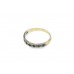 Pre-owned 9ct Yellow Gold and Sapphire Eternity Ring 